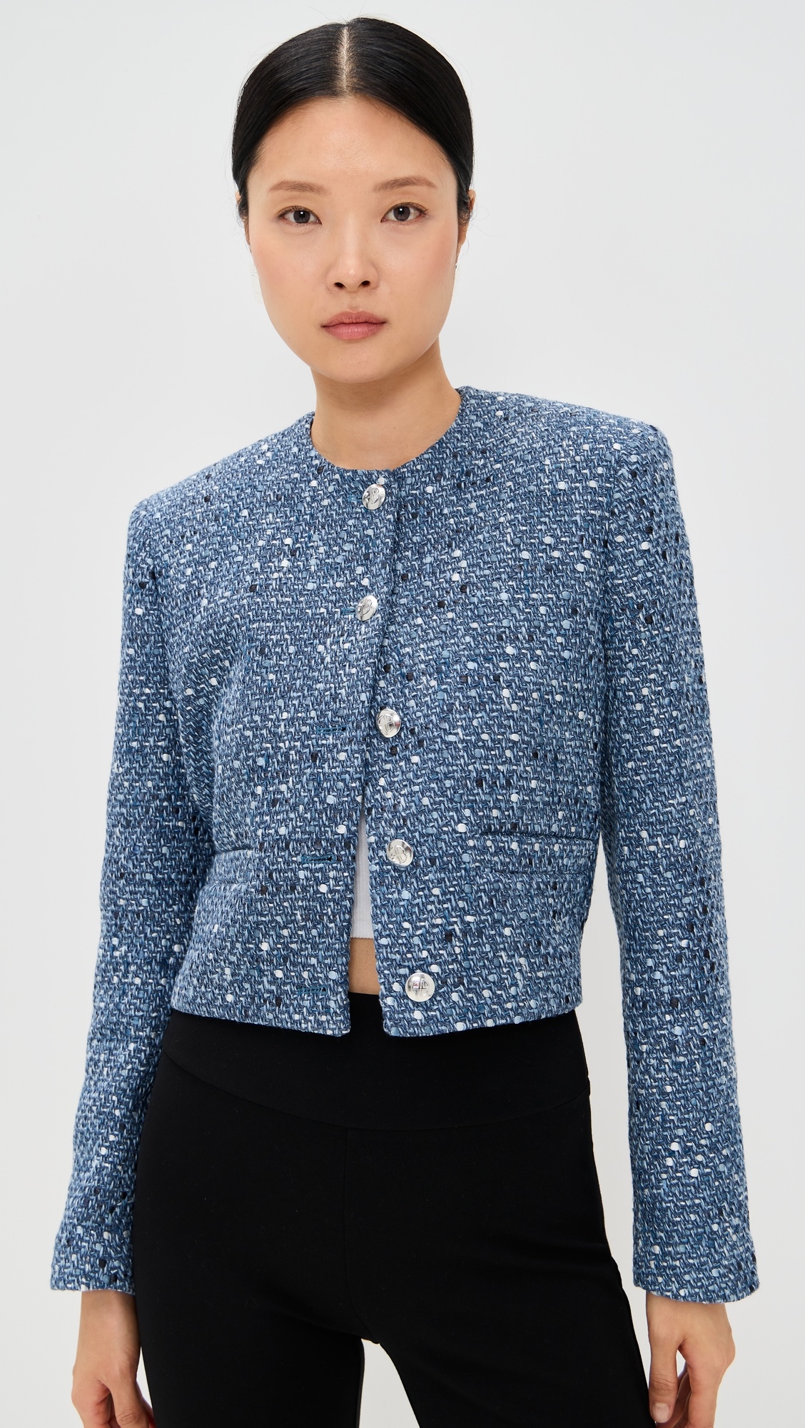 Blue Tweed Amber Jacket - 1