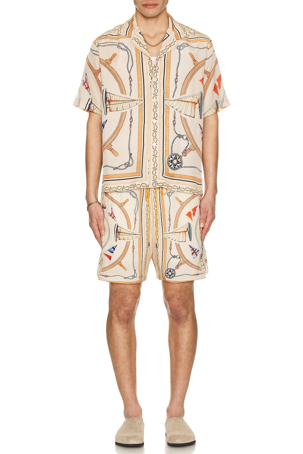 Rhude Nautica Silk Shirt - 4