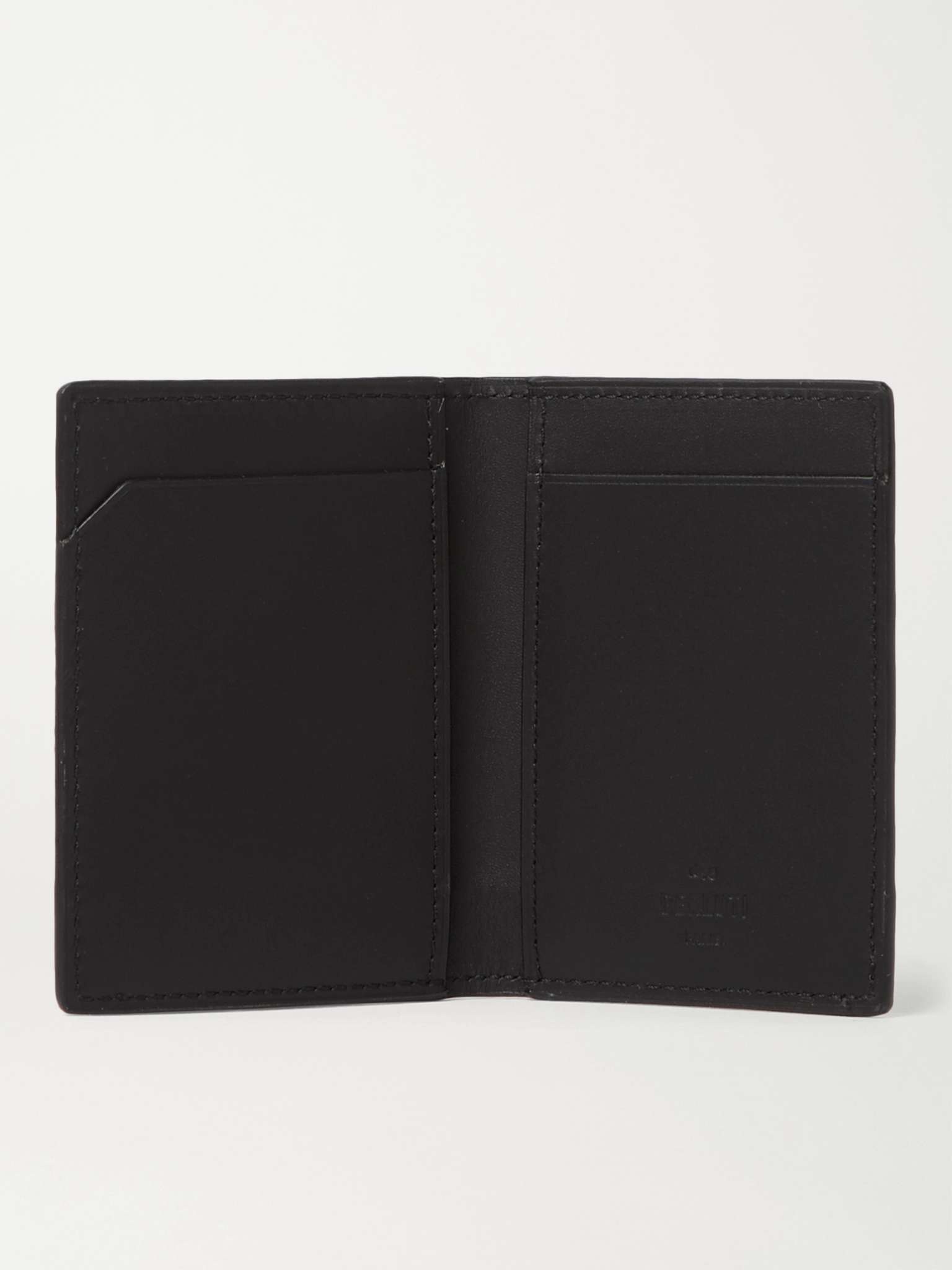 Signature Logo-Print Canvas and Leather Billfold Cardholder - 2