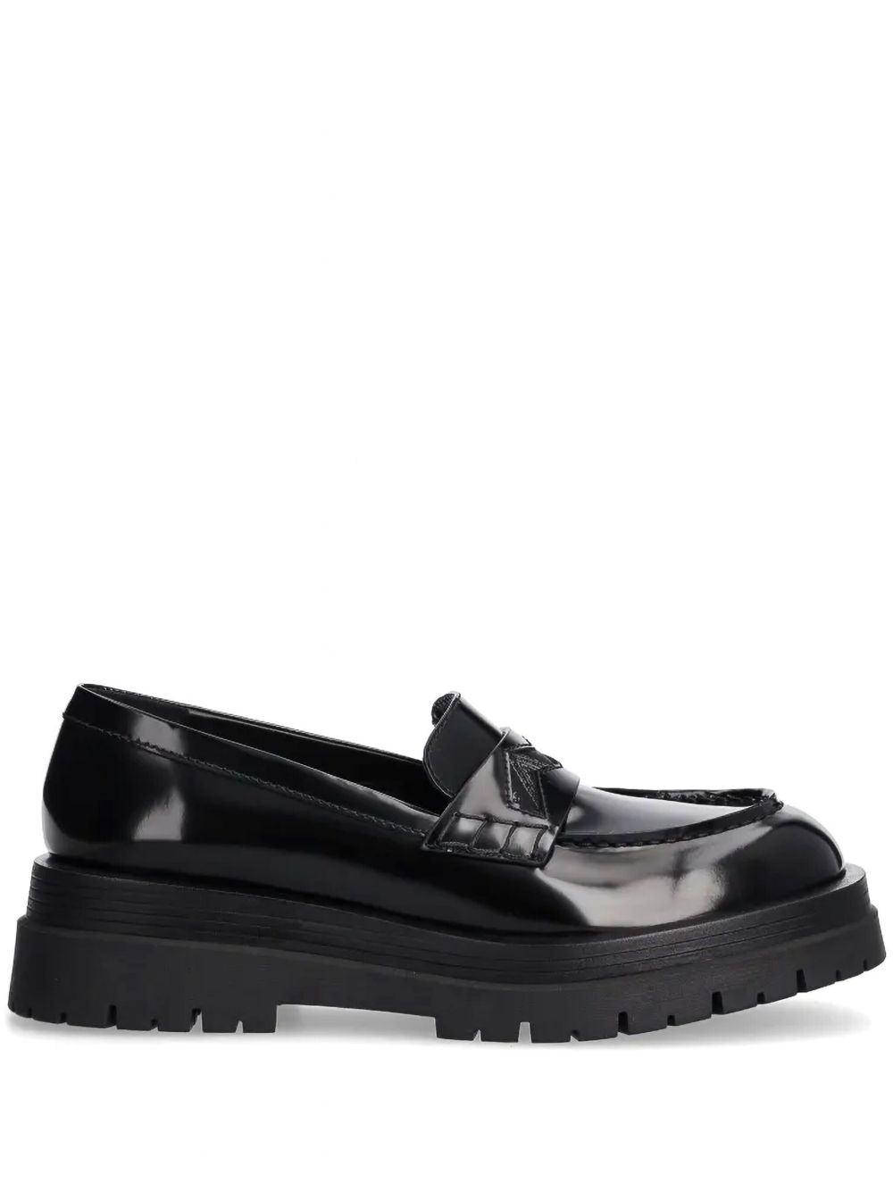 patent-leather loafers - 1