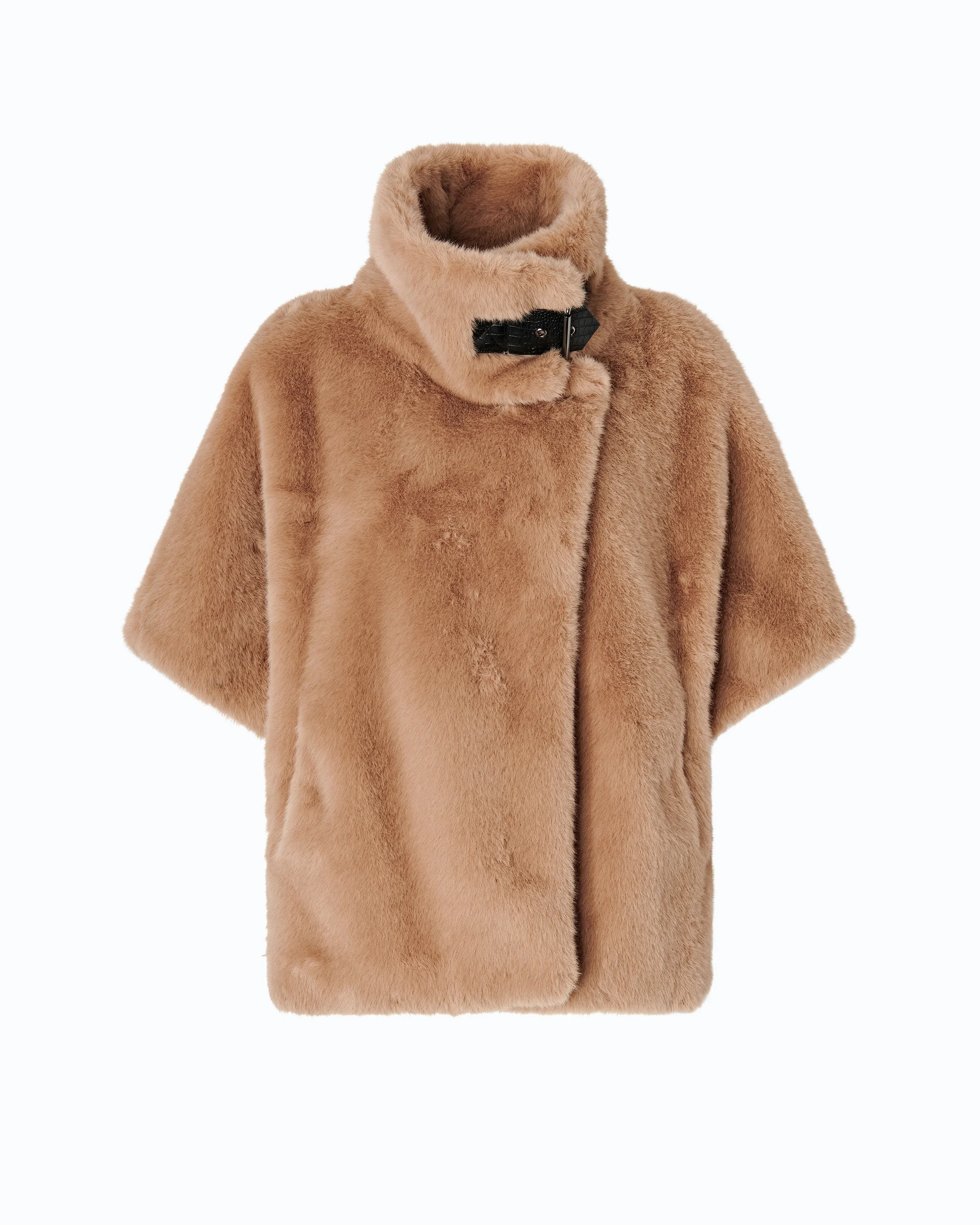 FAUX FUR CAPE - 1