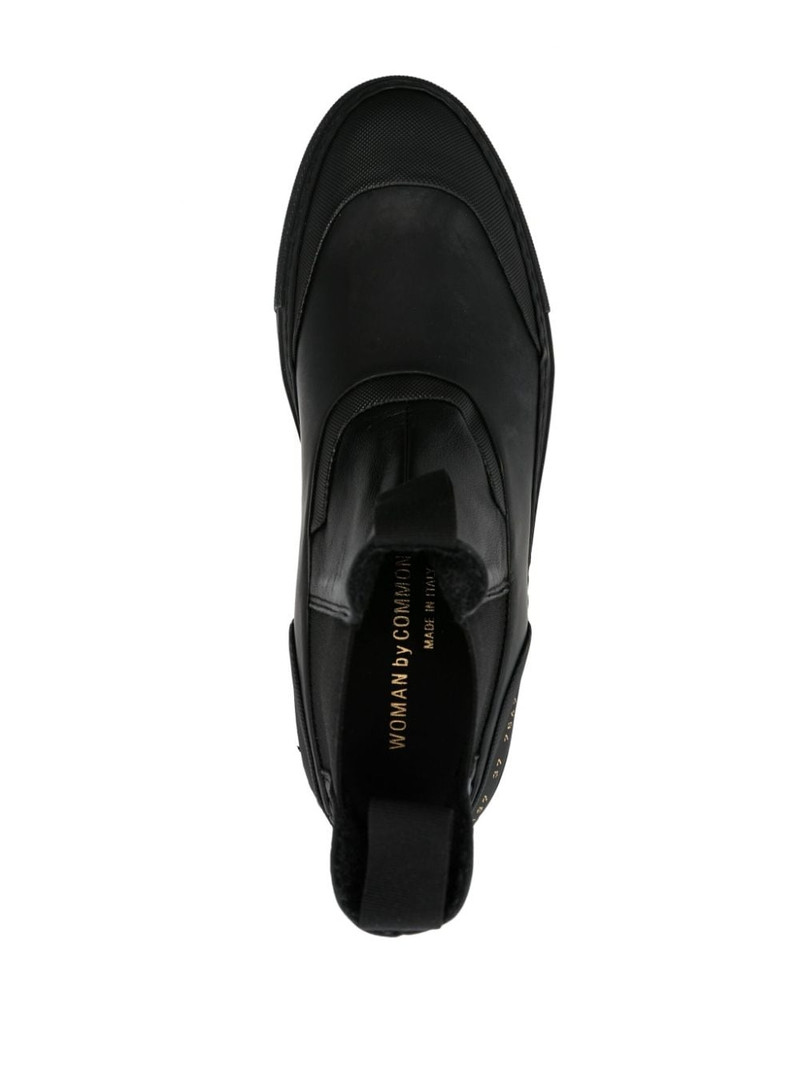 leather Chelsea boots 4