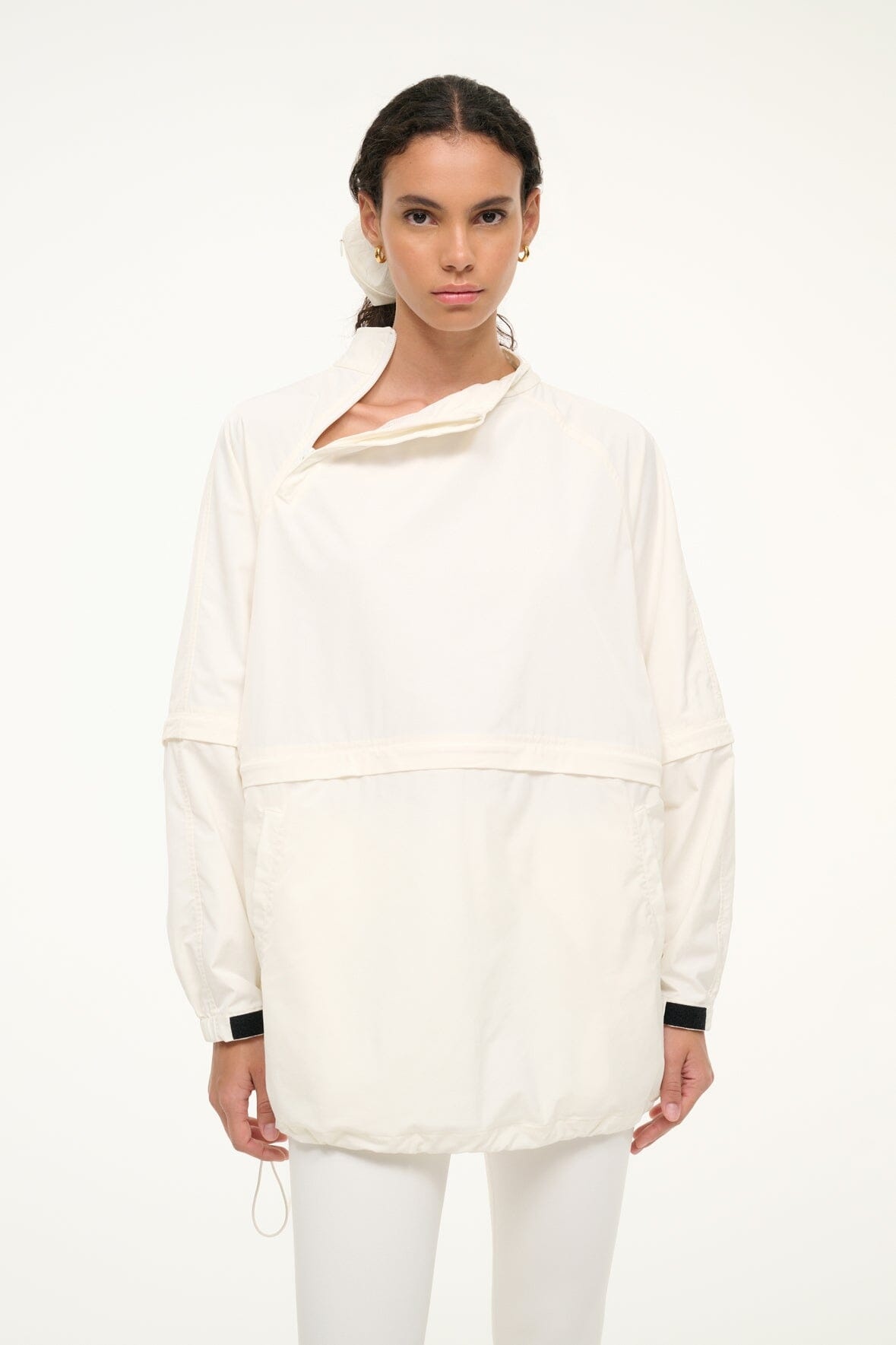 STAUD PEAK ANORAK IVORY - 3