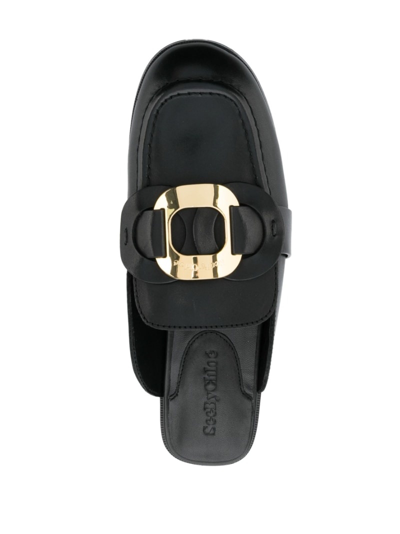Chany leather mules - 7