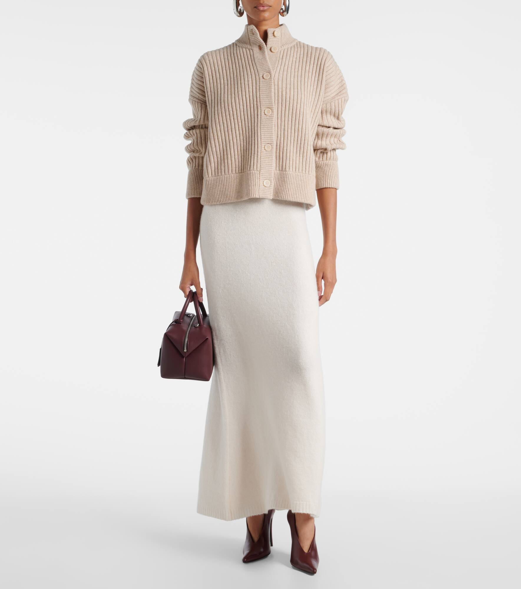 Afelio wool and cashmere cardigan - 2