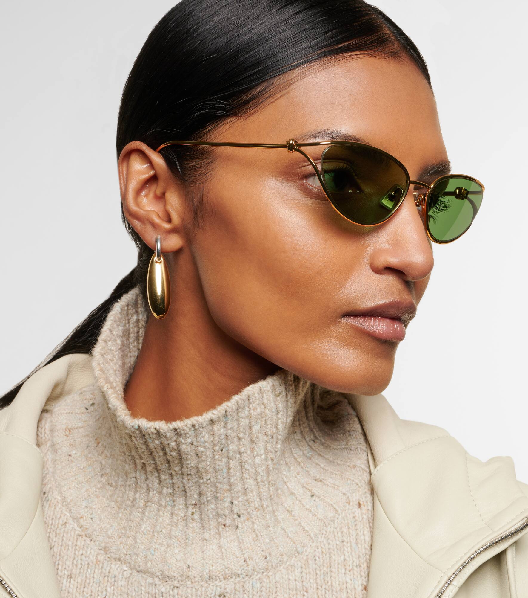 Knot cat-eye sunglasses - 3