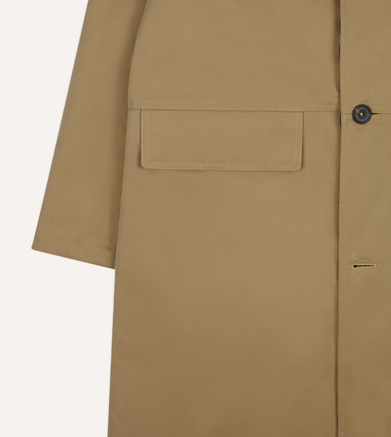 Reversible Cotton–Blanket Raglan Mac 7