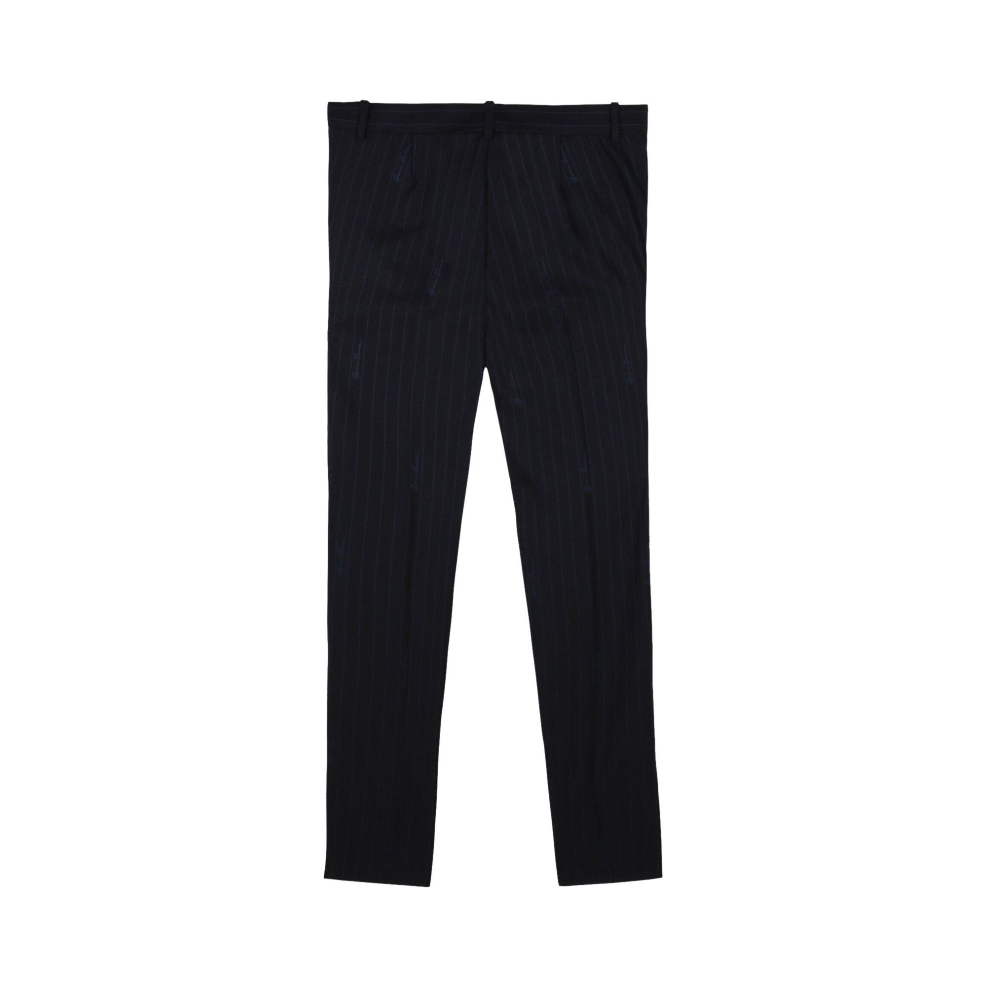 Versace Wool Blend Trousers 'Blue' - 2