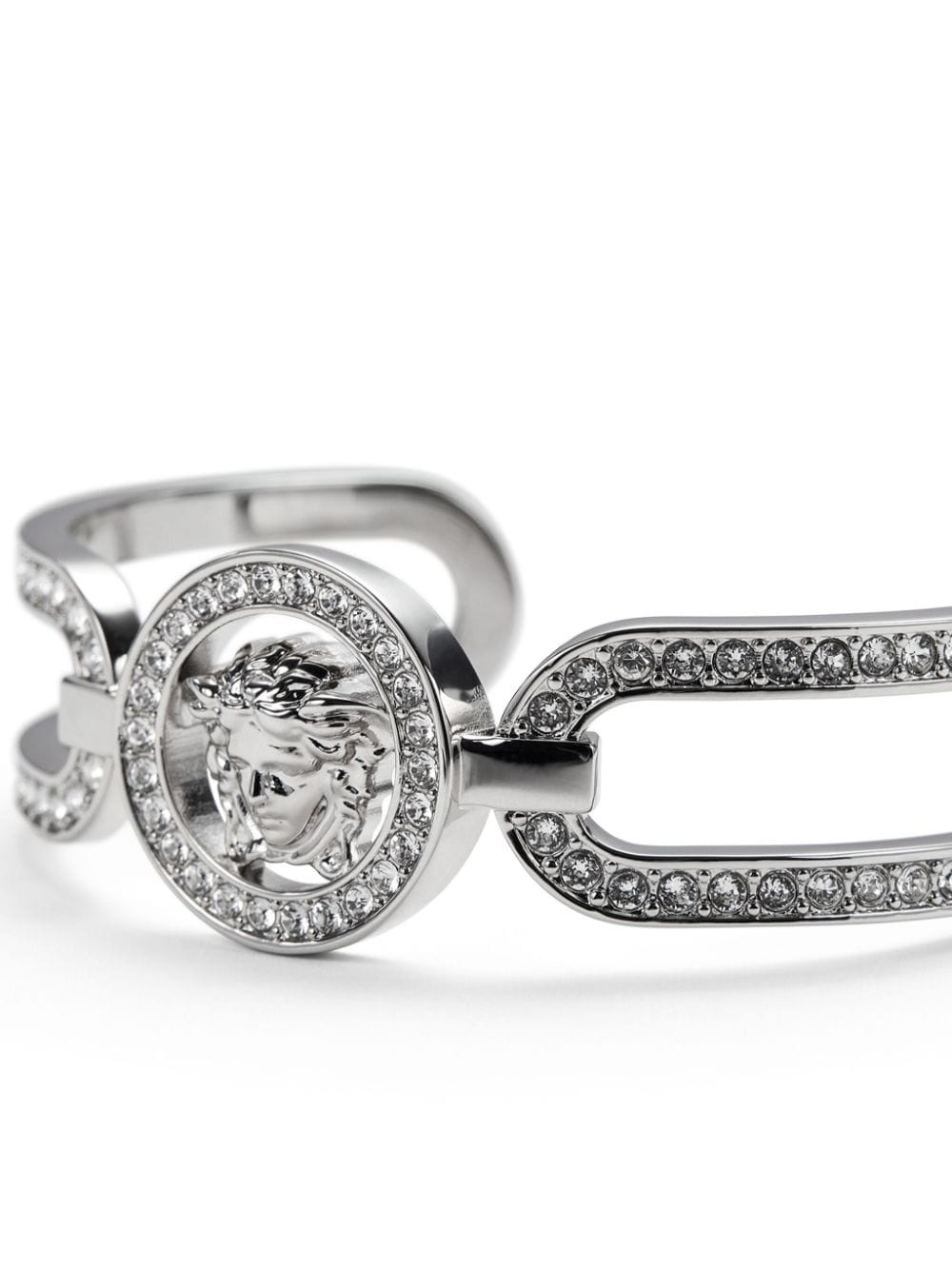 Medusa '95 crystal-embellished cuff bracelet - 2