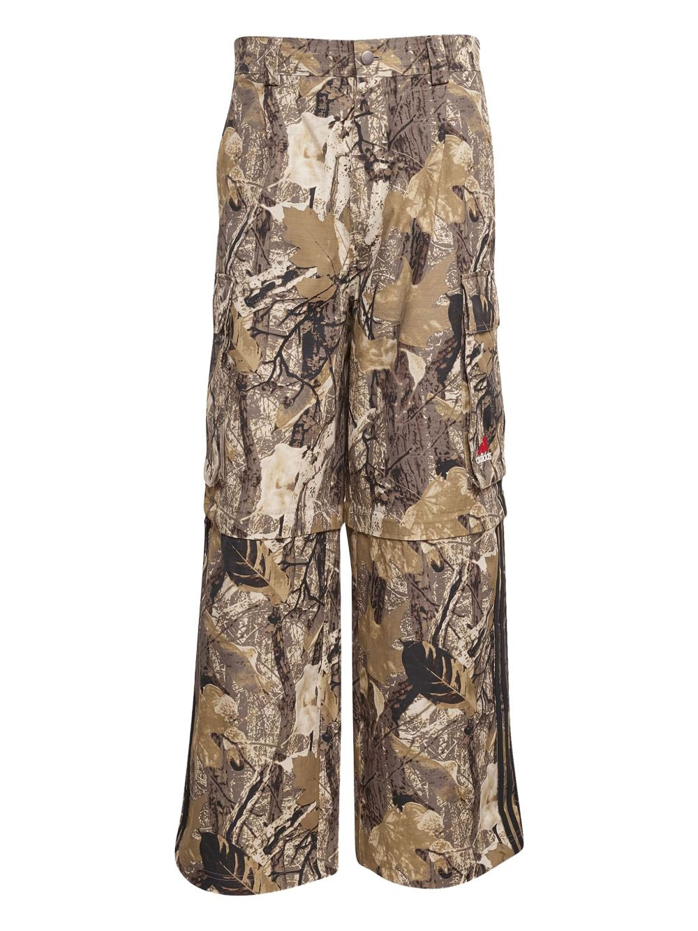 camouflage cargo trousers - 1