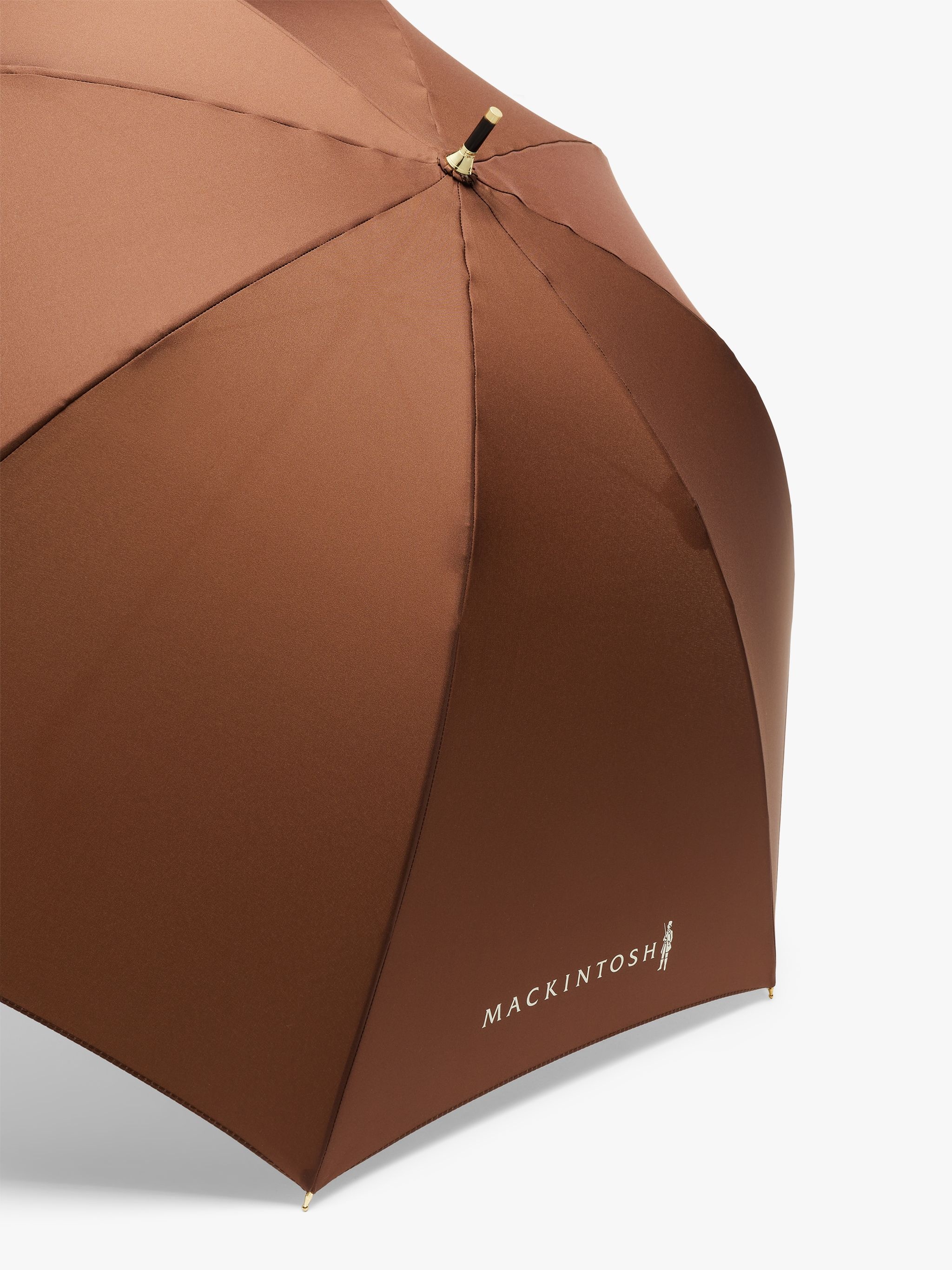 HERIOT DARK BROWN WHANGEE HANDLE STICK UMBRELLA | ACC-030 - 2