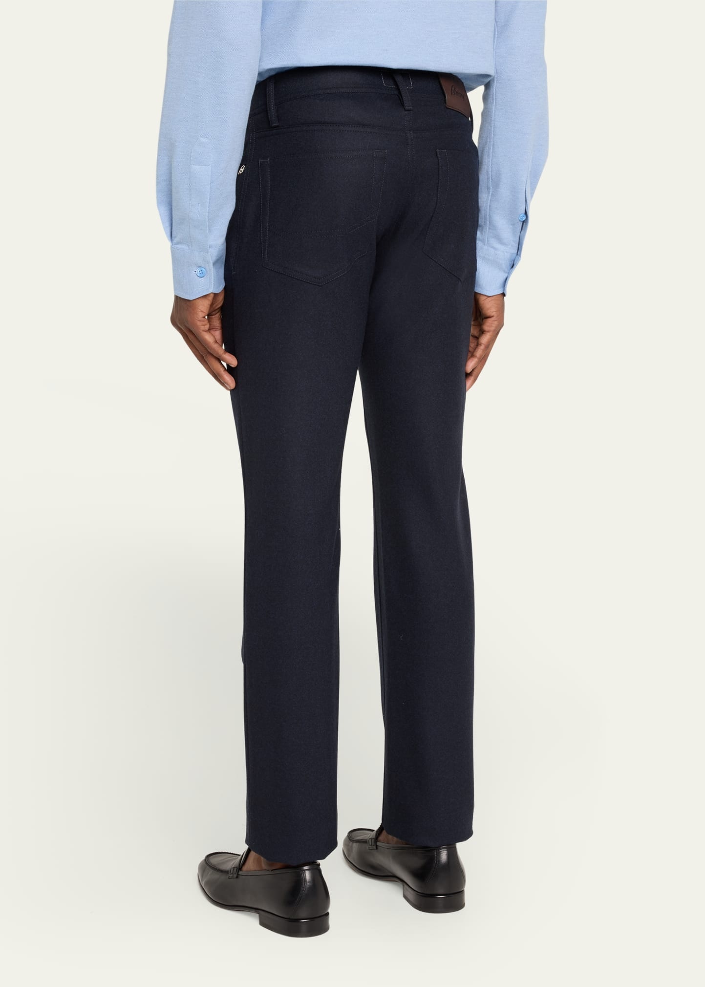 Men's Meribel Wool Flannel 5-Pocket Pants - 3