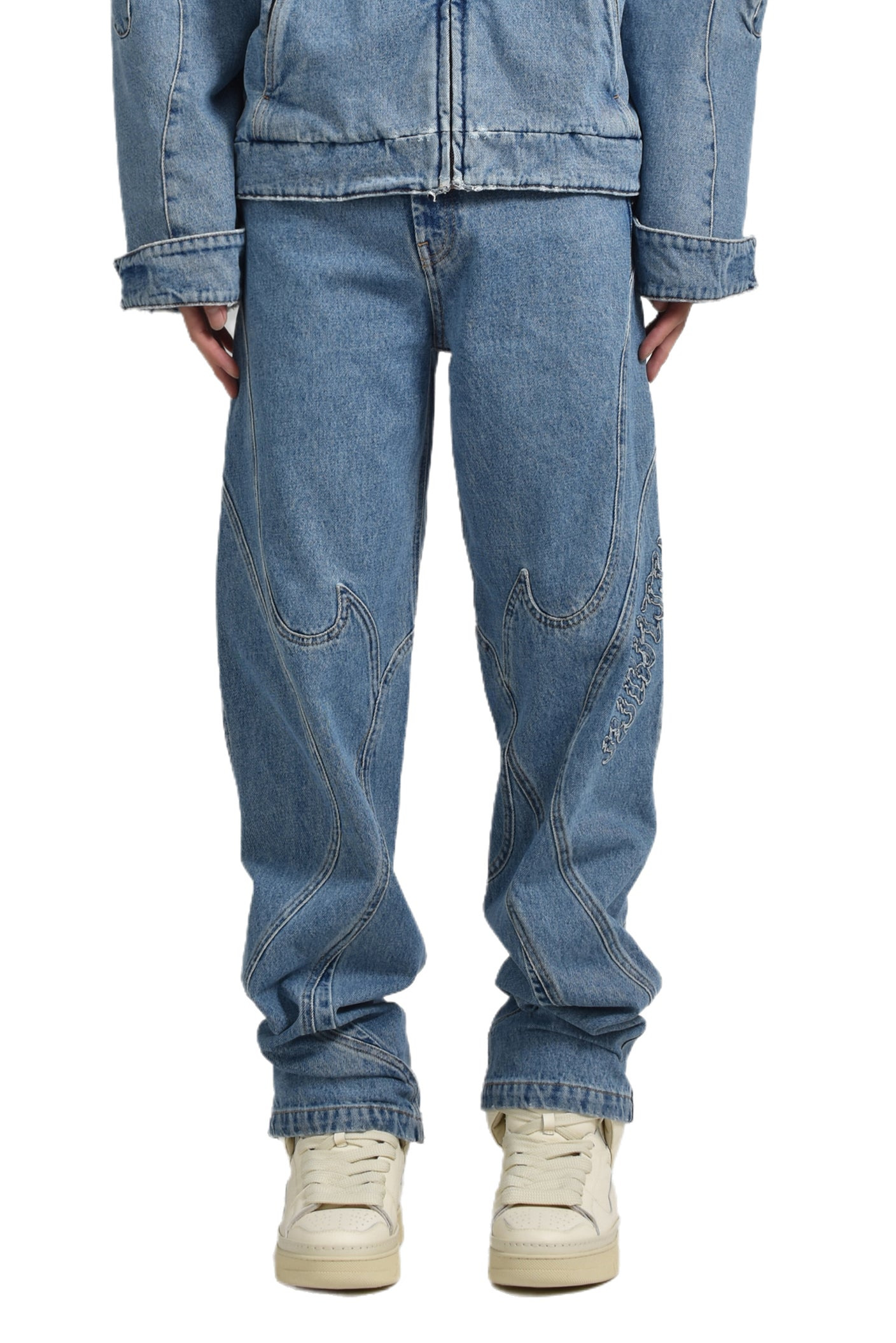 RIDER DENIM PANTS / BLU - 1
