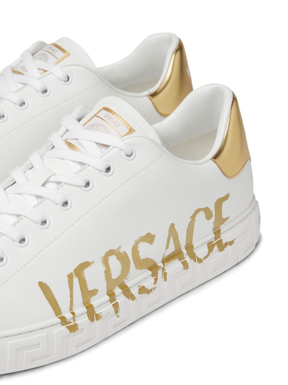 logo-print sneakers - 4