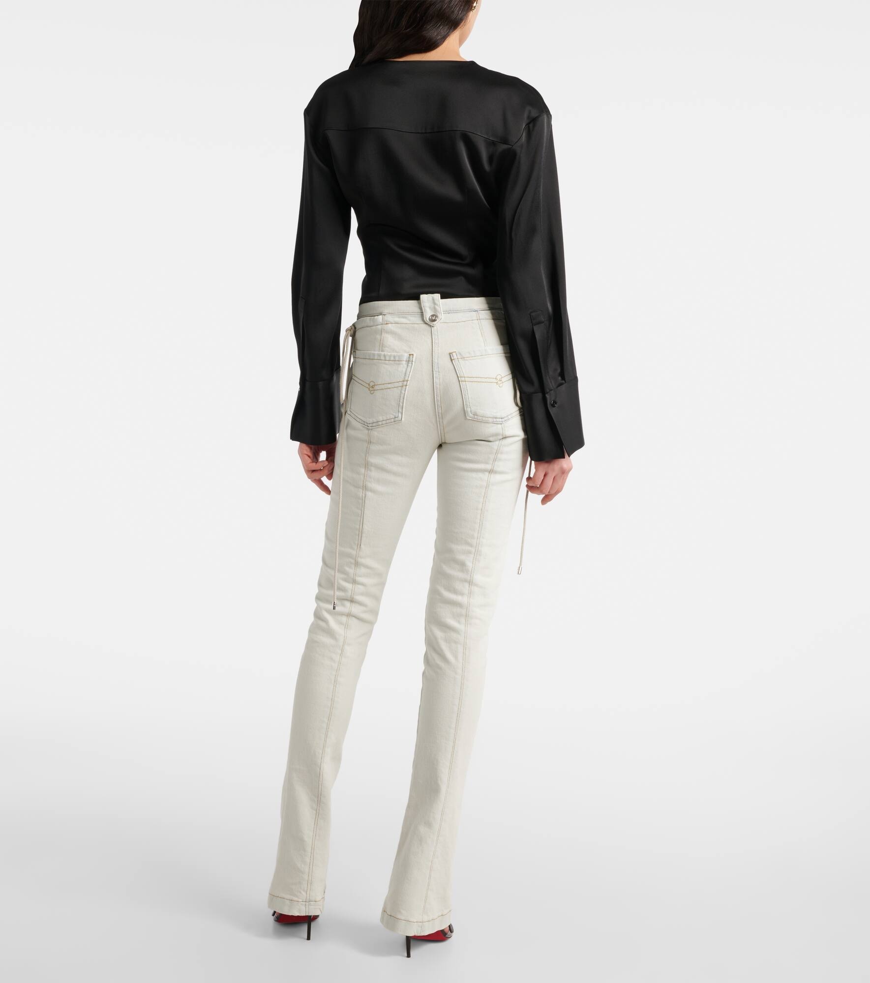 Mid-rise slim jeans - 3