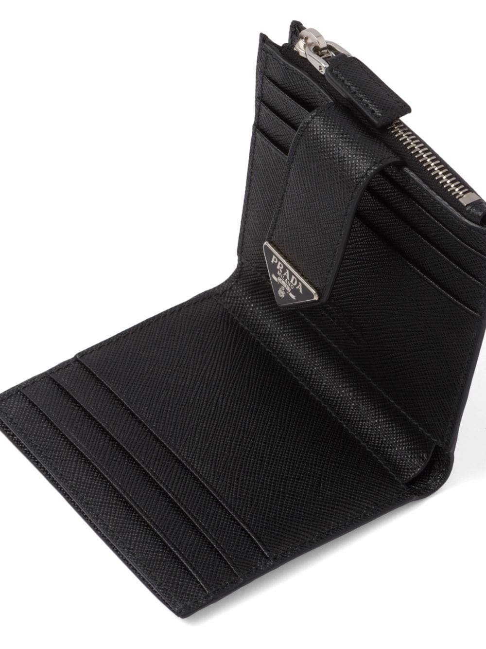 saffiano logo-plaque wallet - 4