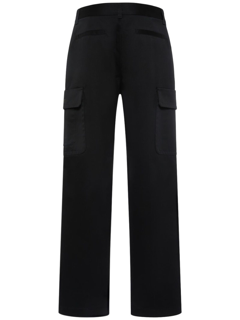 Tailored wool twill formal pants - 4