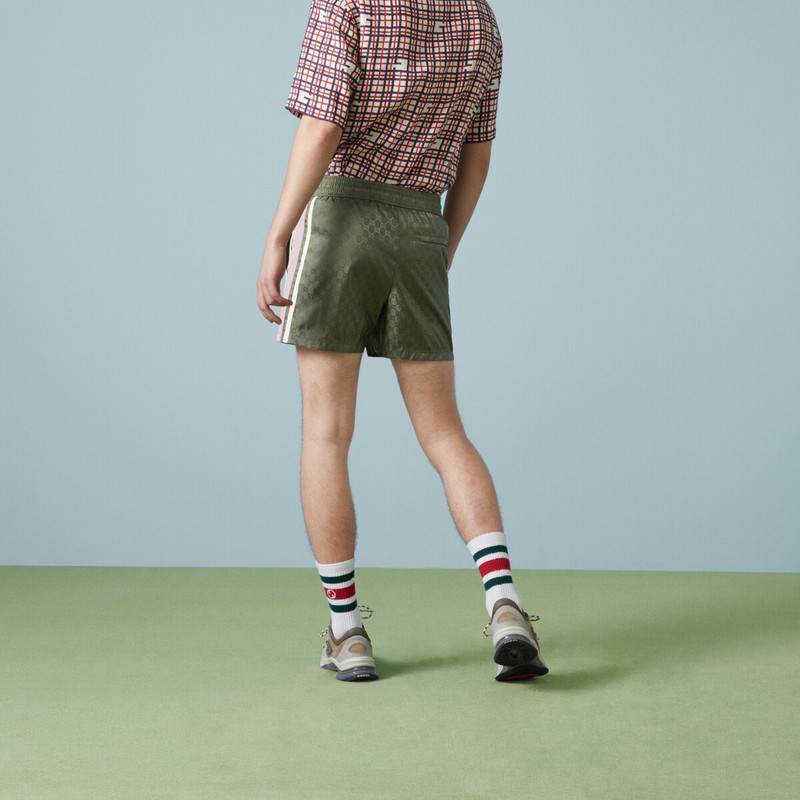 GG nylon jacquard swim shorts 6