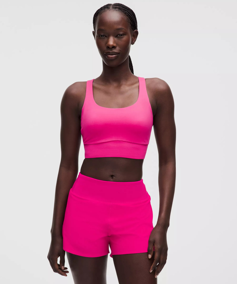 lululemon Energy Longline Bra Medium Support, B-D Cups *Evolve 1