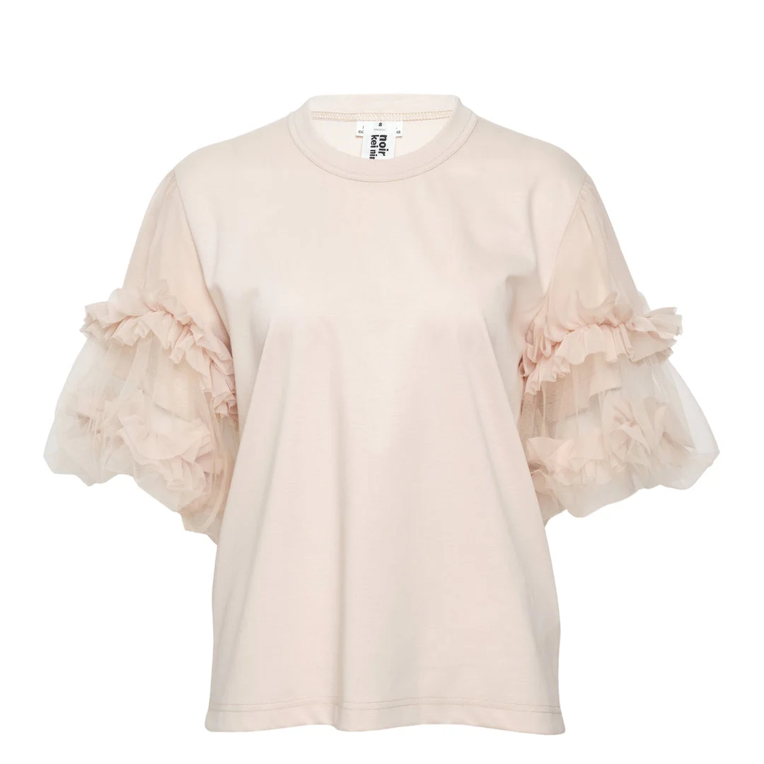 Cotton Ponte x Polyester Top - 1