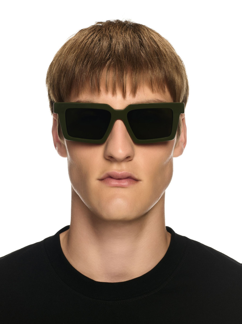 Off-White Windsor Sunglasses Military Green - Gree outlook