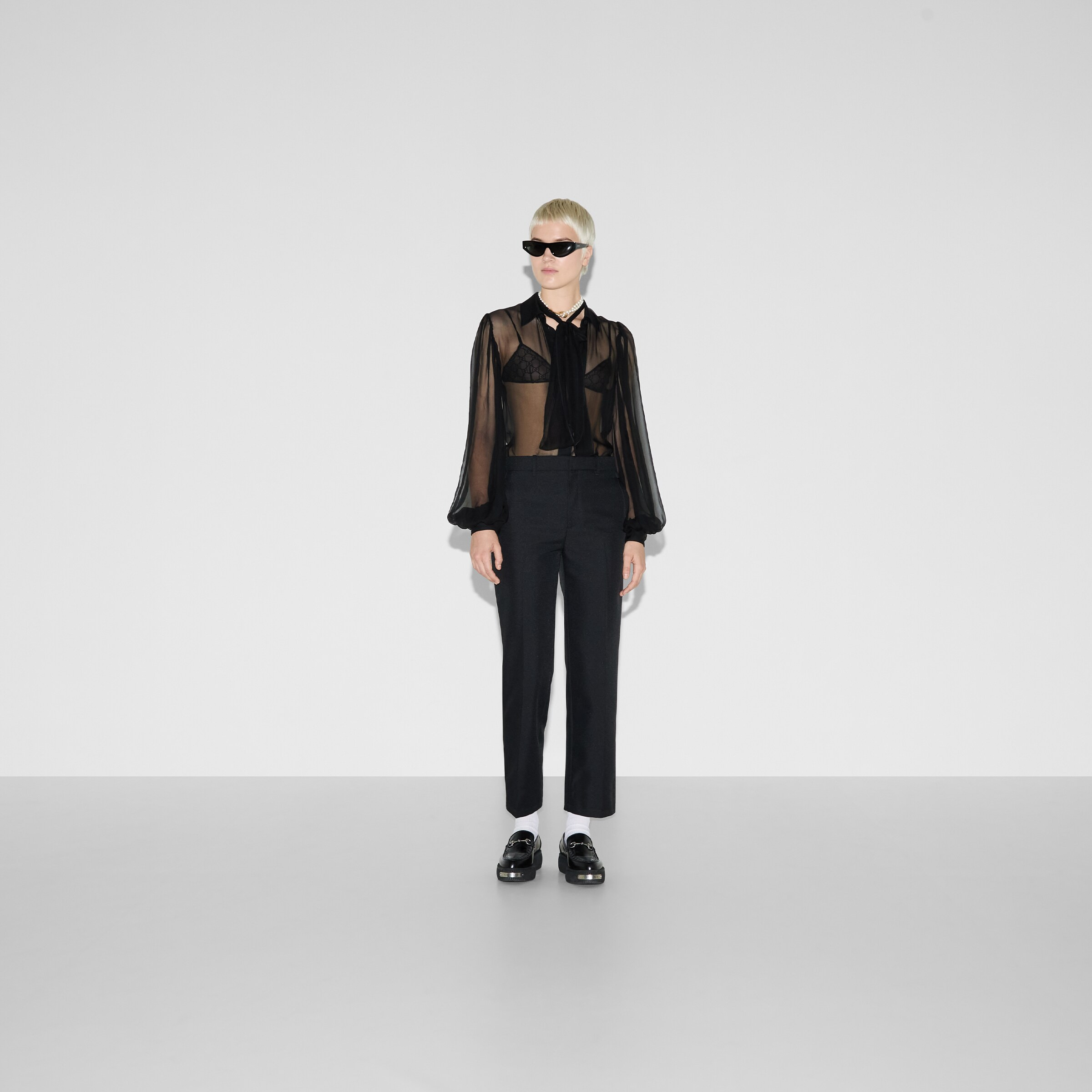 Fine drill pant with embroidery - 2