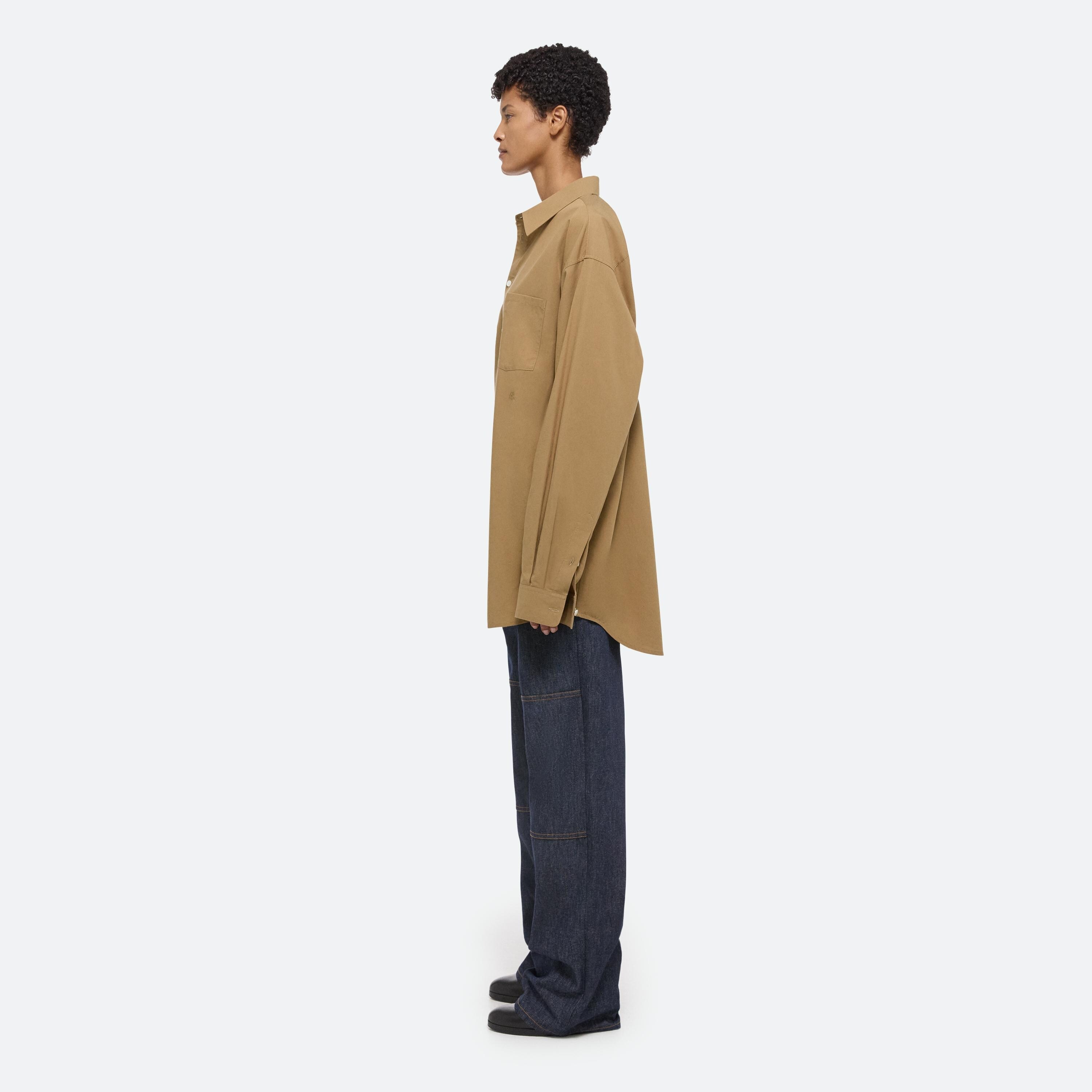 OVERSIZED SHIRT SOFT BROAD POPLIN - 7