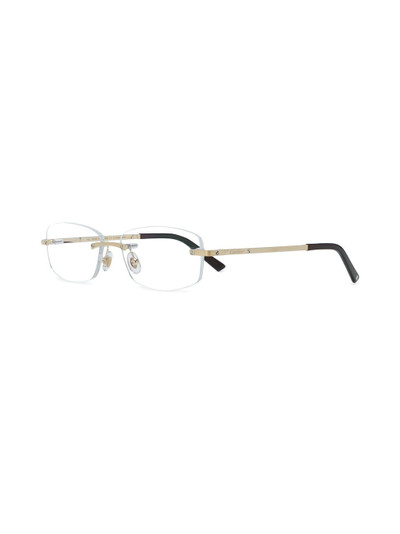 Cartier frameless square glasses outlook