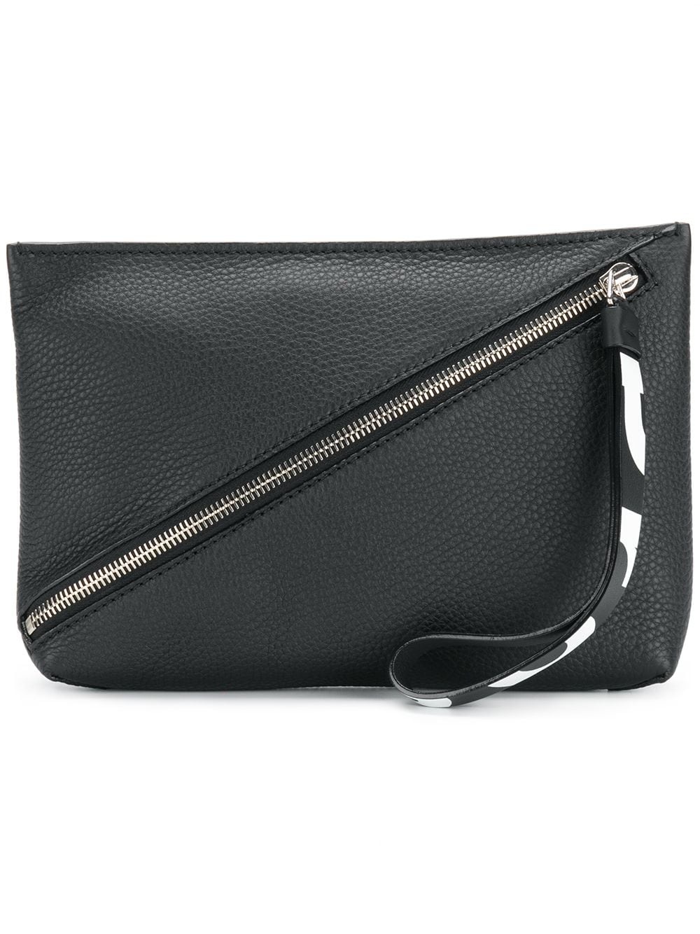 Pebbled Leather Zip Pouch - 1