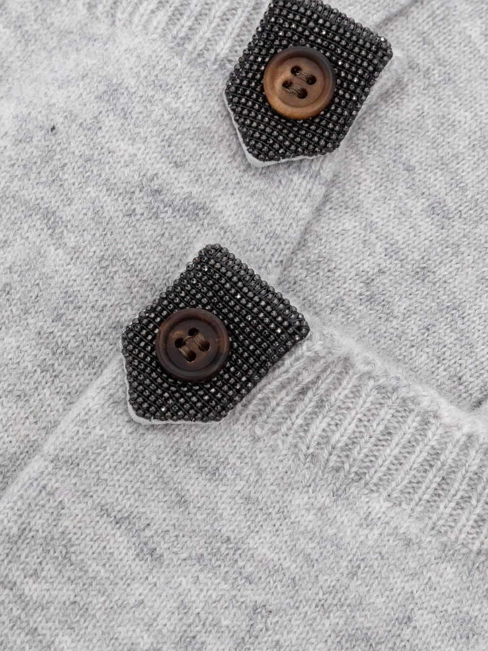 button-detail gloves - 2