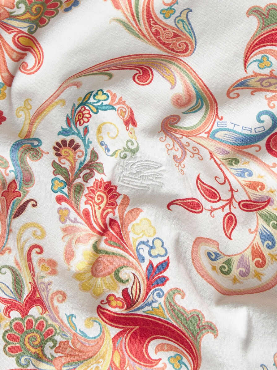 FLORAL PAISLEY T-SHIRT - 7