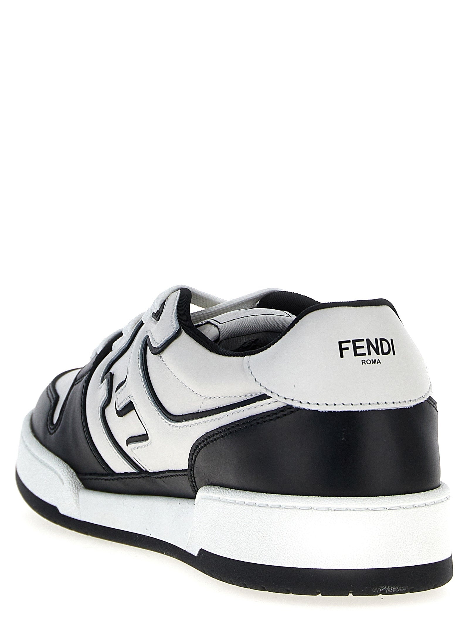 Fendi Match Sneakers White/Black - 3