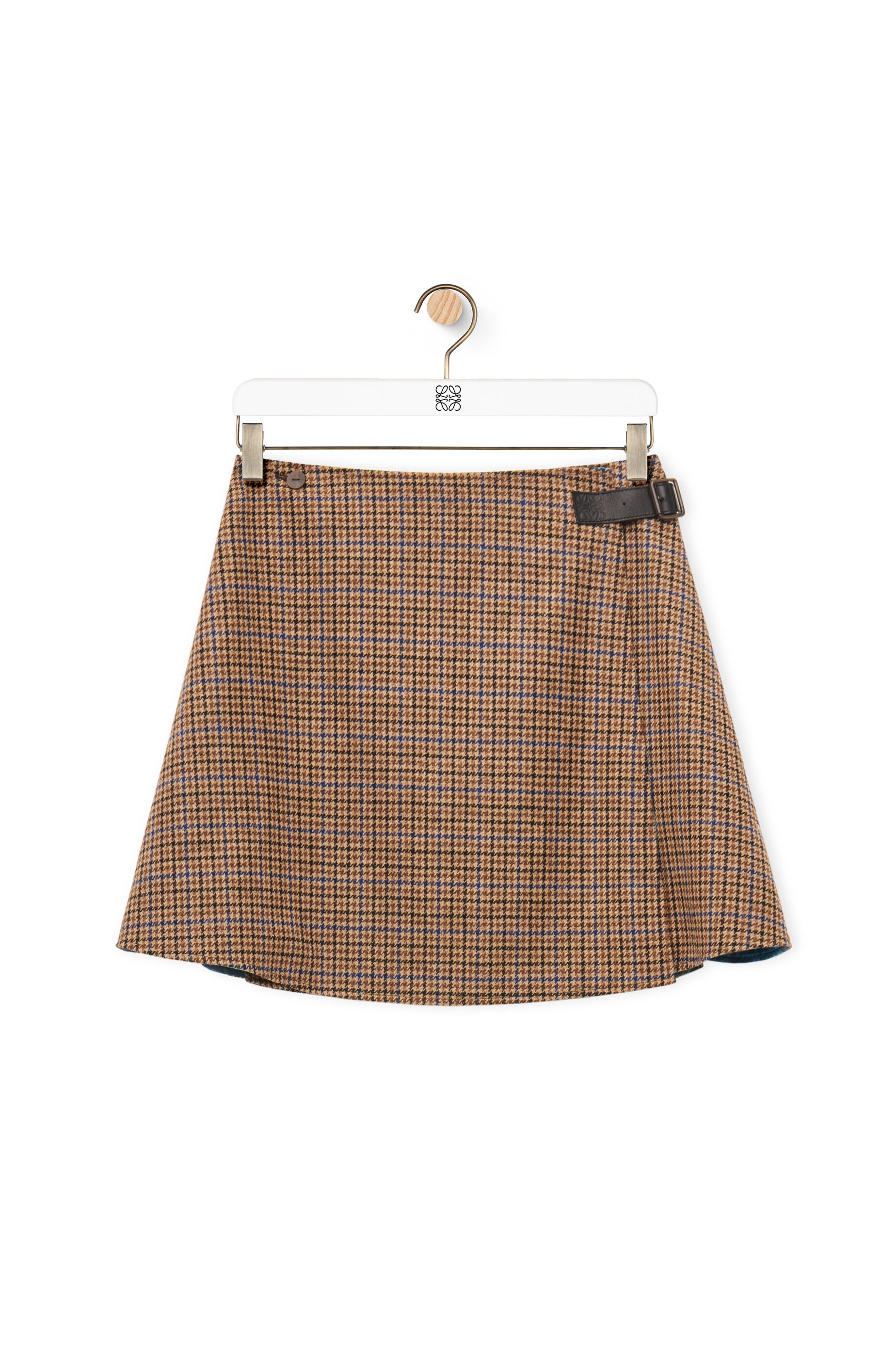 Calcifer wrap skirt in wool - 1