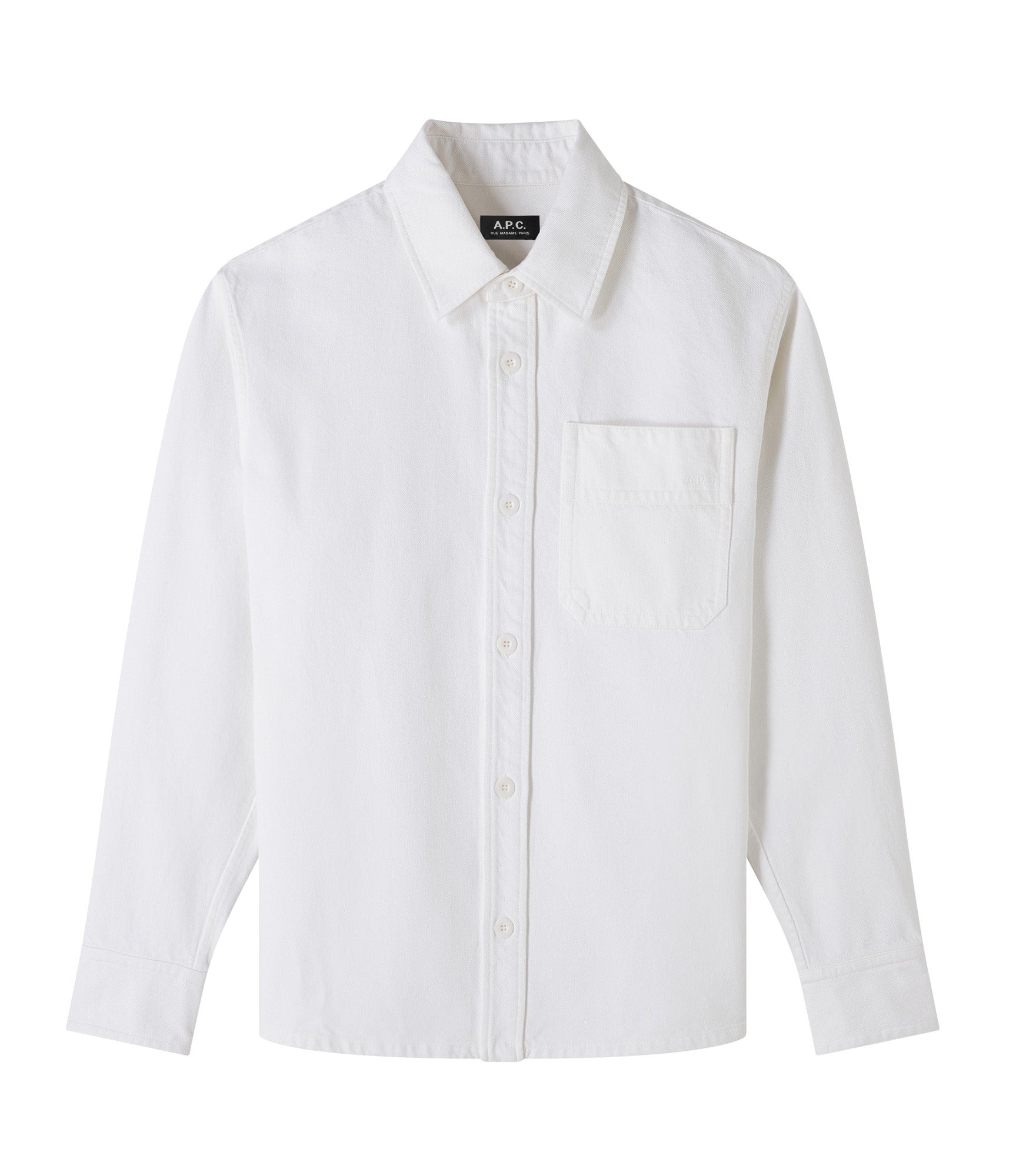 Basile Brodée Poitrine overshirt - 1