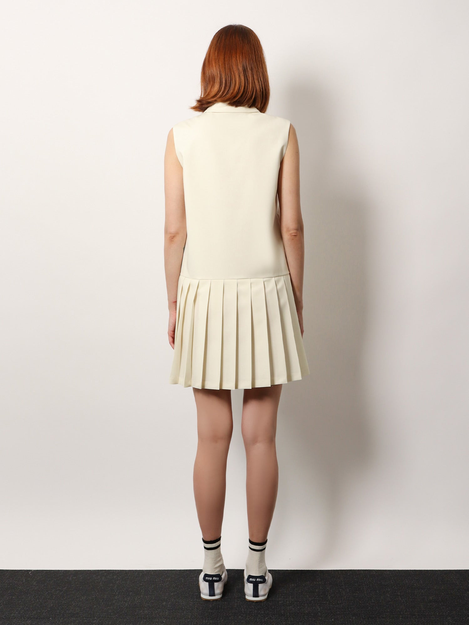 Miu Miu Virgin Wool And Mohair Short Dress - 2