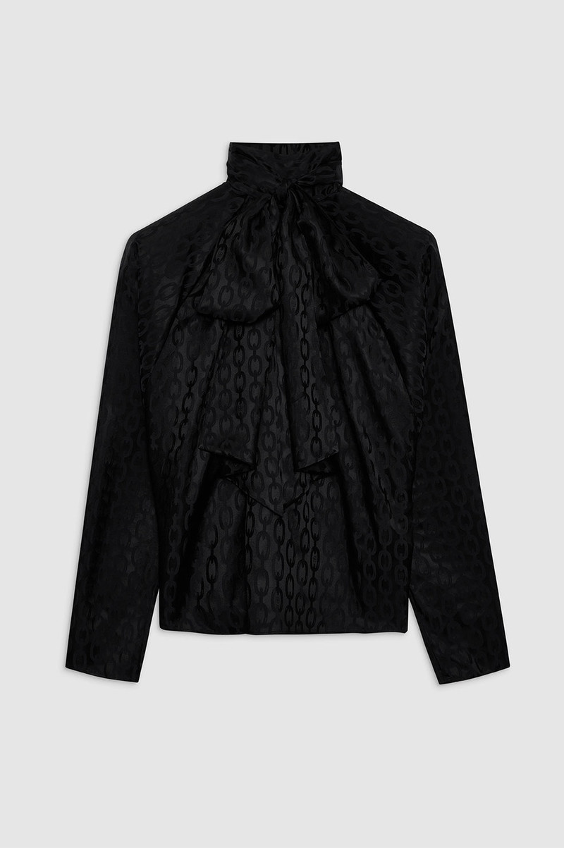 Rachel Top - Black Link 1