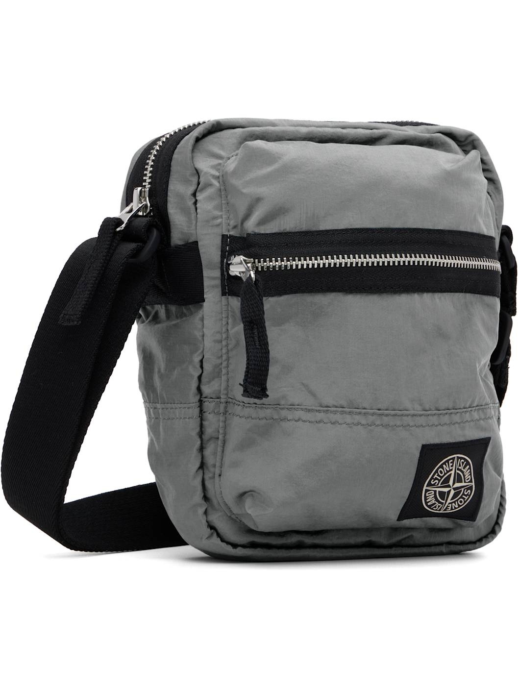 Gray 9200015 Coated Nylon Metal ECONYL Pouch - 2