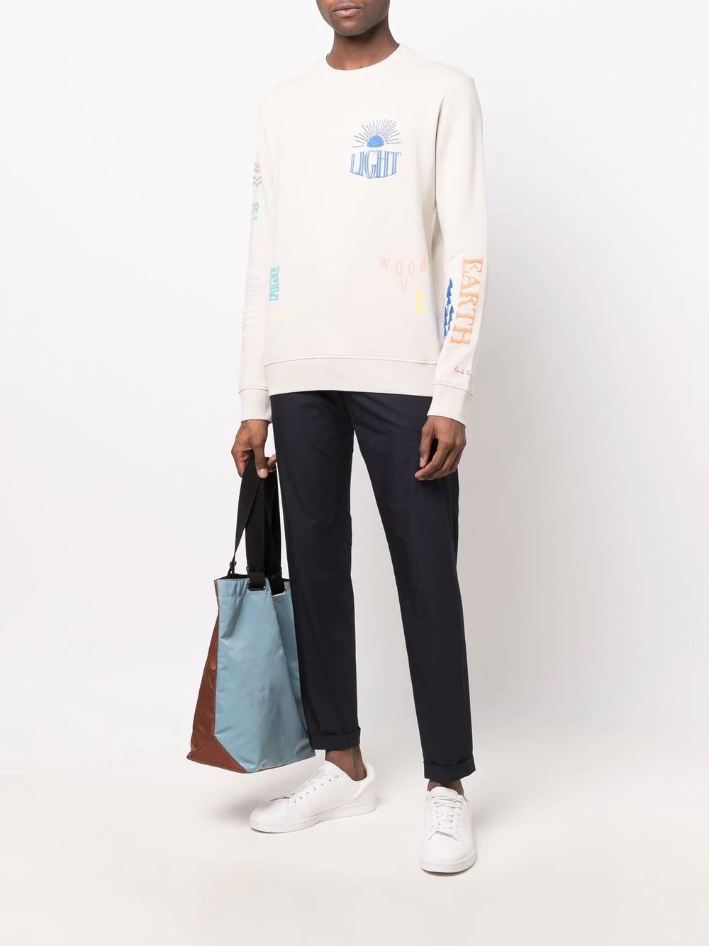 Elements embroidered sweatshirt - 2