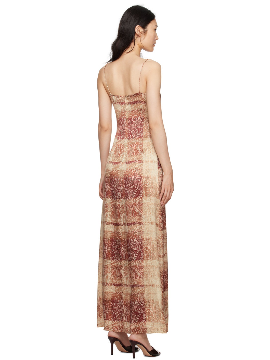 SSENSE Exclusive Brown Maxi Dress - 3