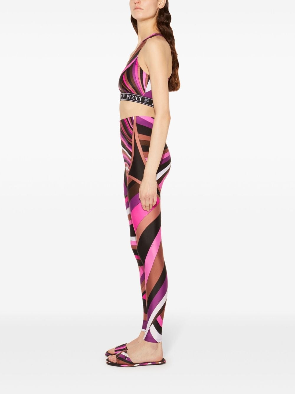 iride-print leggings - 3