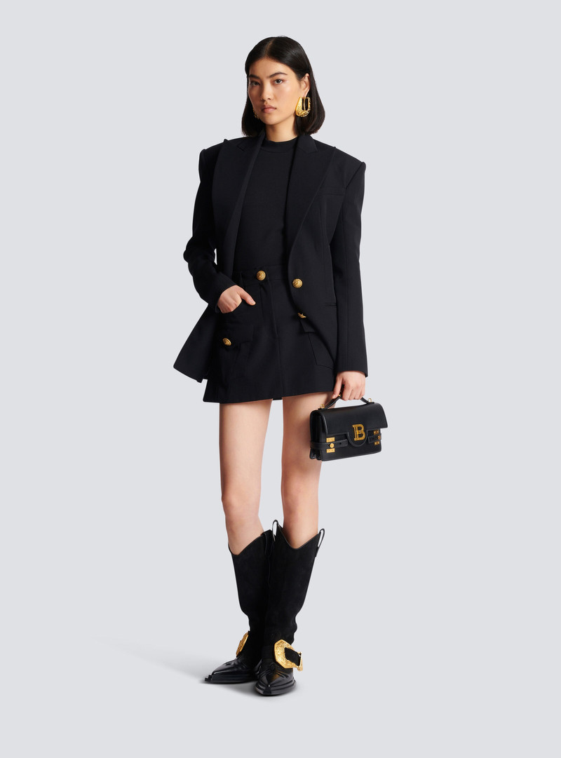 Balmain Western A-line skirt outlook