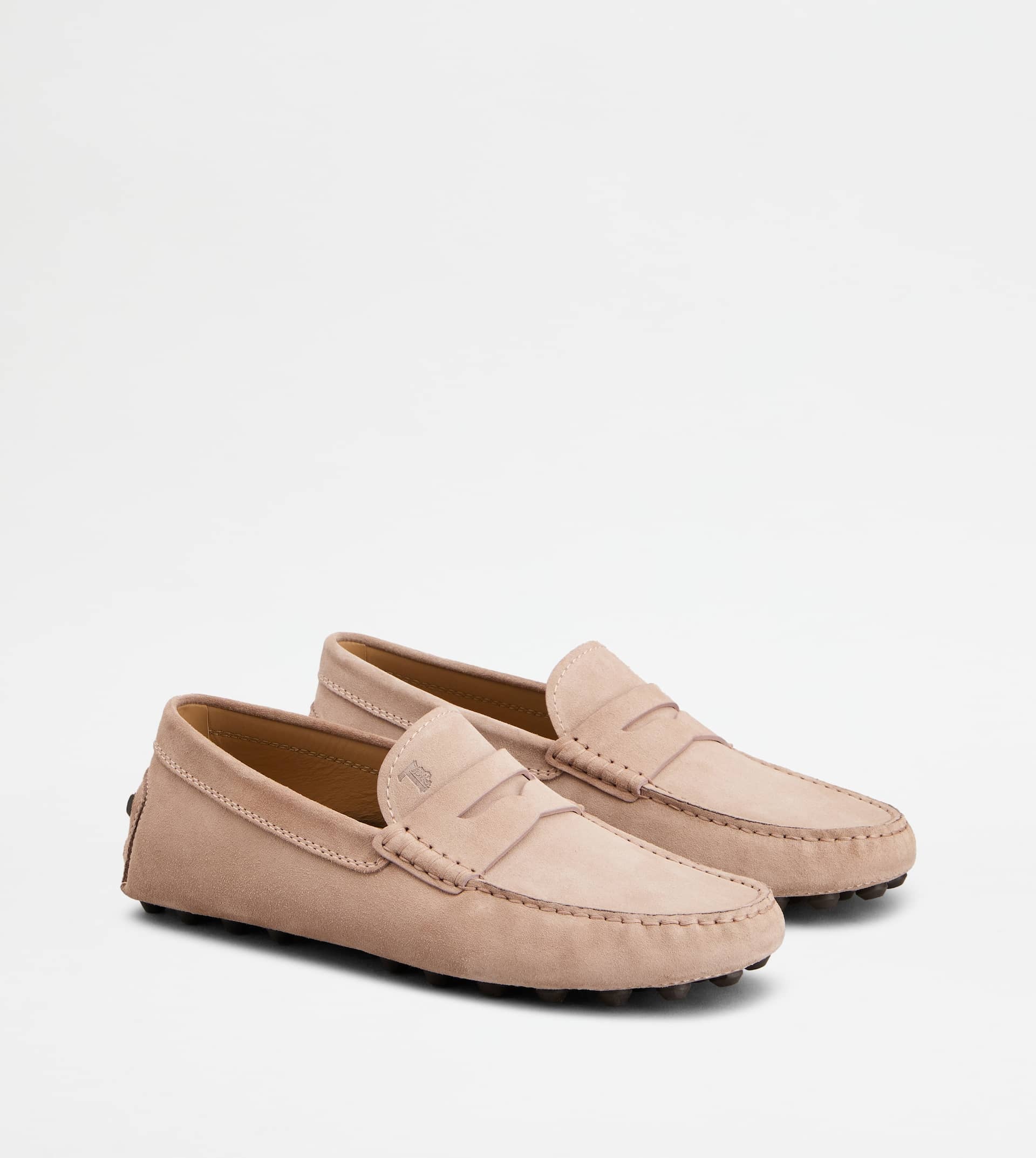 TOD'S GOMMINO BUBBLE IN SUEDE - PINK - 3