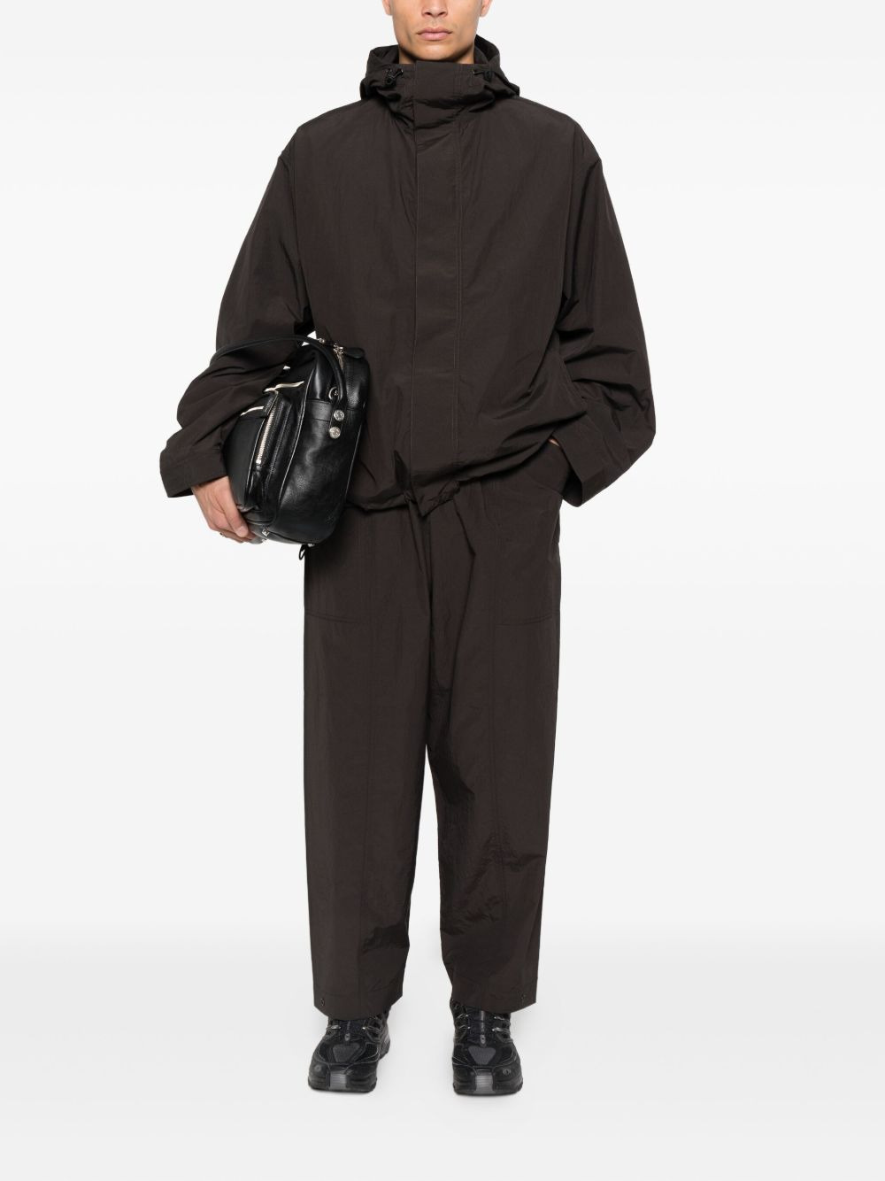 hooded windbreaker jacket - 2