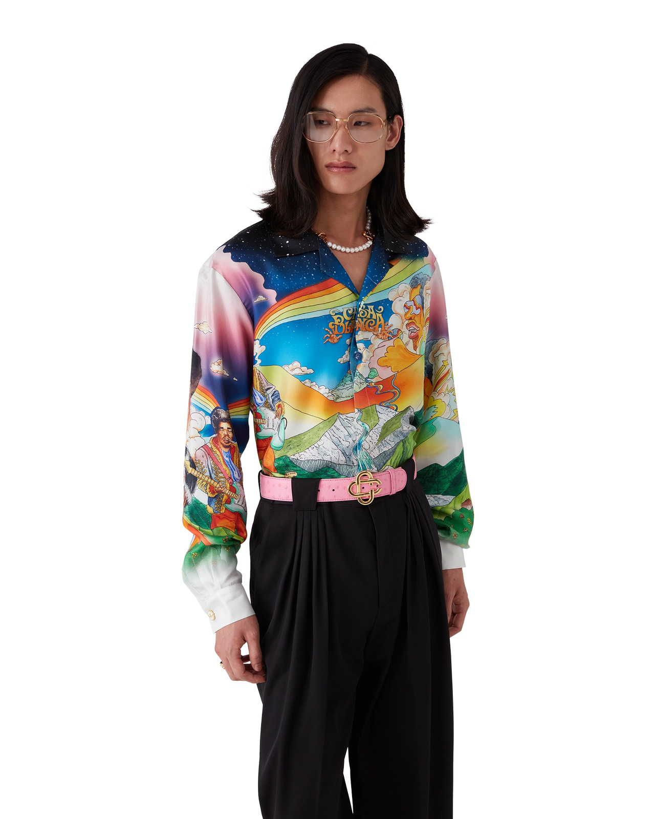 La Musique Silk Shirt | Casablanca Paris - 8