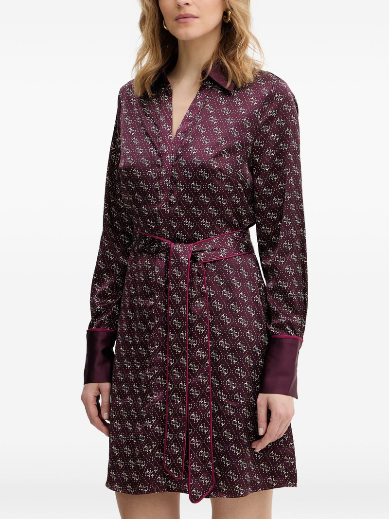 Blerta 4G-print belted mini dress 1