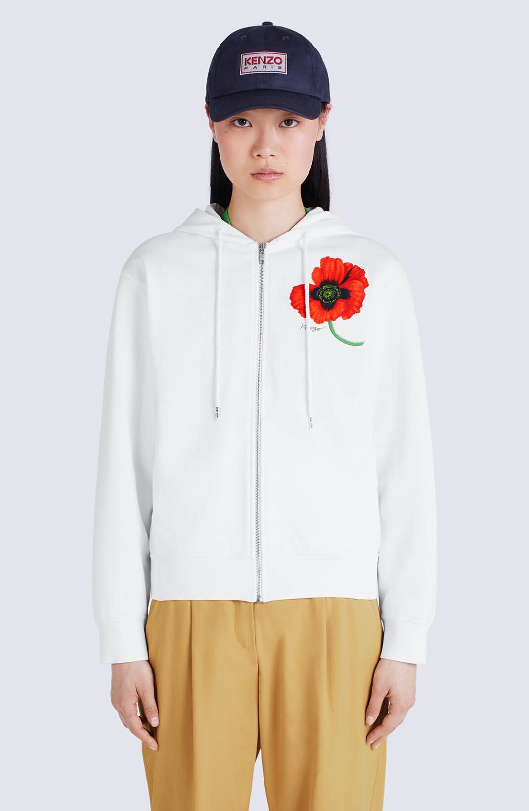 'KENZO Poppy' hooded sweatshirt - 5