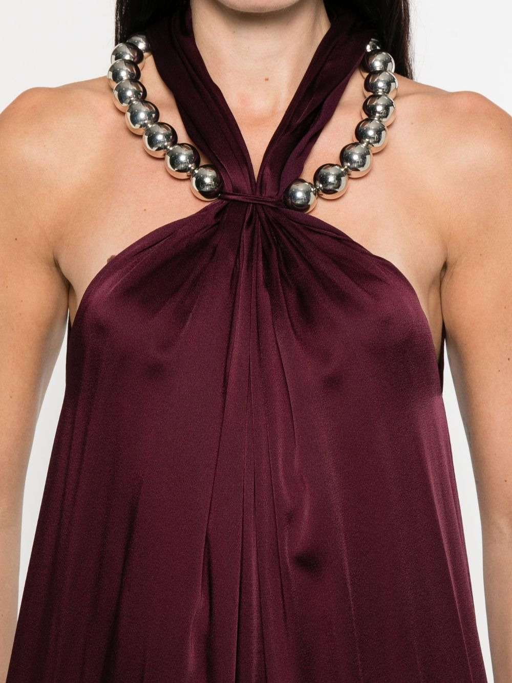 halterneck jumpsuit - 5