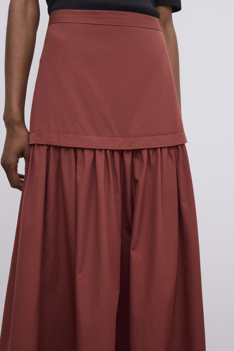 Cotton Maxi skirt 3