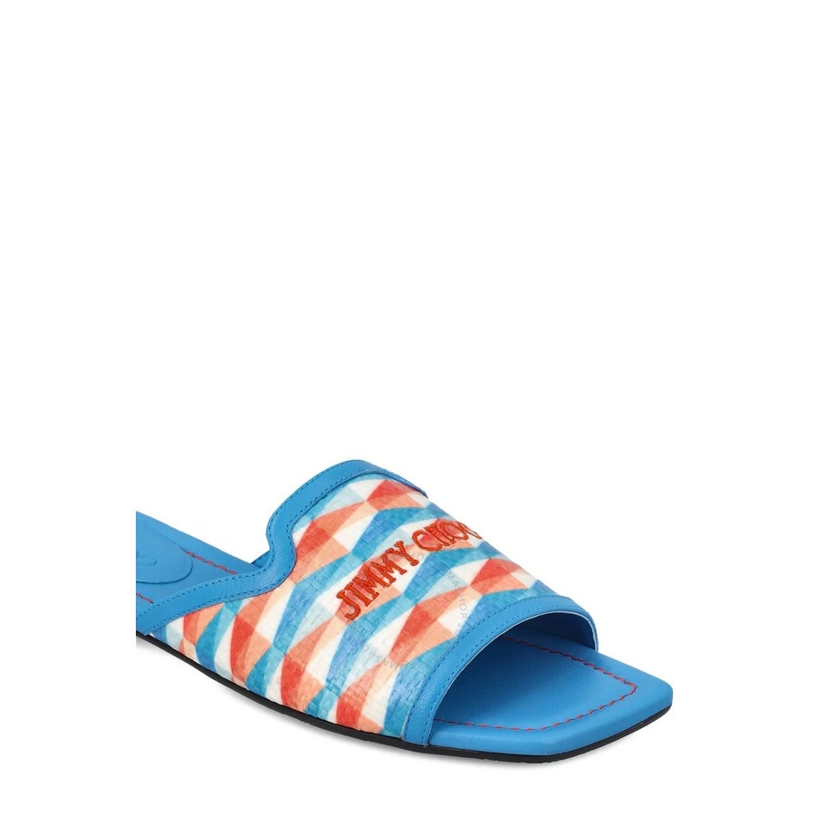 Jimmy Choo Nako Nappa Leather Flats - 4