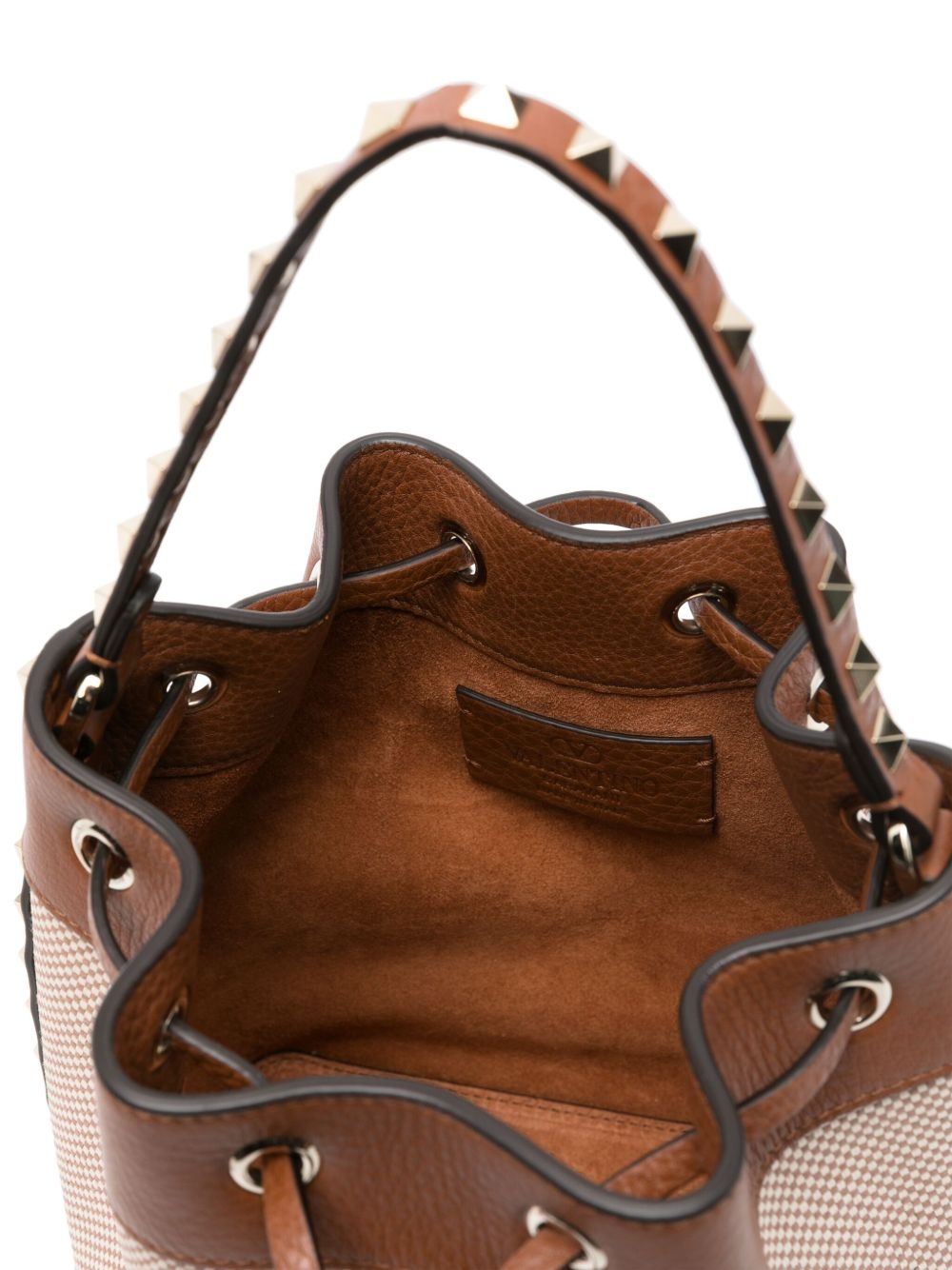 Rockstud-detail bucket bag - 5
